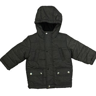 Rothschild Boys Grey Winter Coat Size: 12 Months Grey