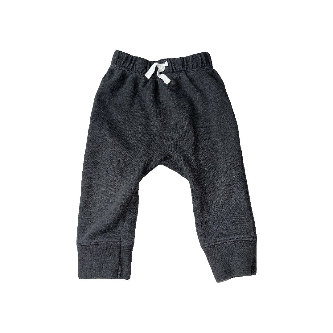 Cat & Jack Unisex Grey Pants Size: 12 months Grey