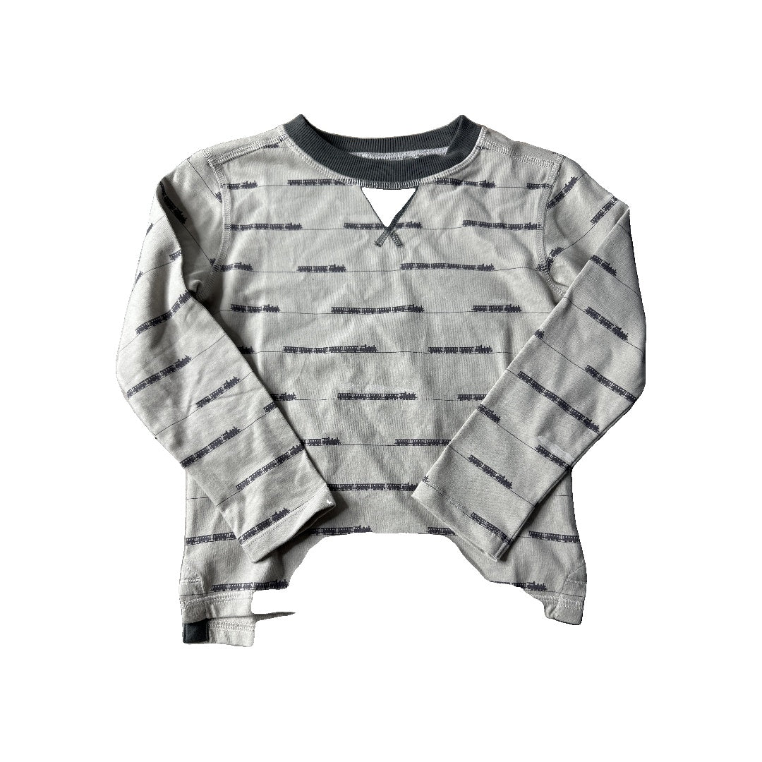 City Mouse Boys Grey Long Sleeve T-Shirt Size: 3T Grey