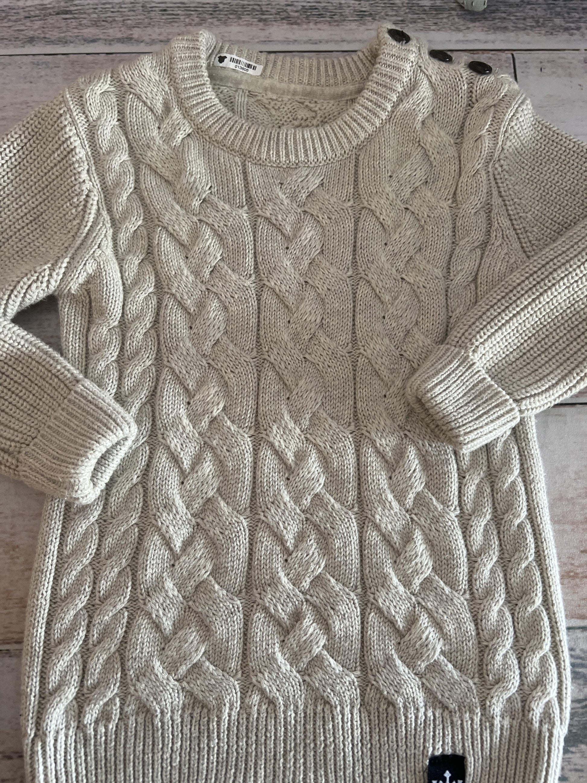 Littleist Prince Unisex Grey Sweater Size: 3T Grey