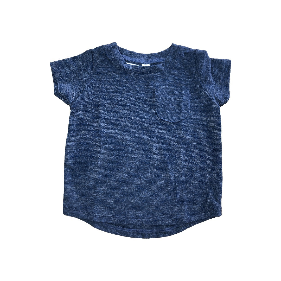 BabySprouts co Unisex Grey T-Shirt Size: 6 months Grey