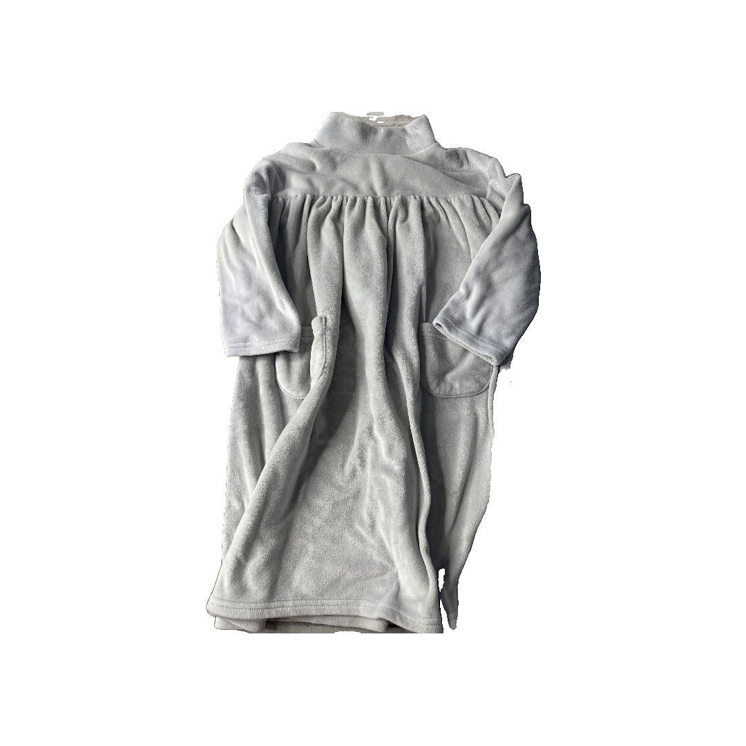 Poisson Girls Grey Dress Size: 5 Grey