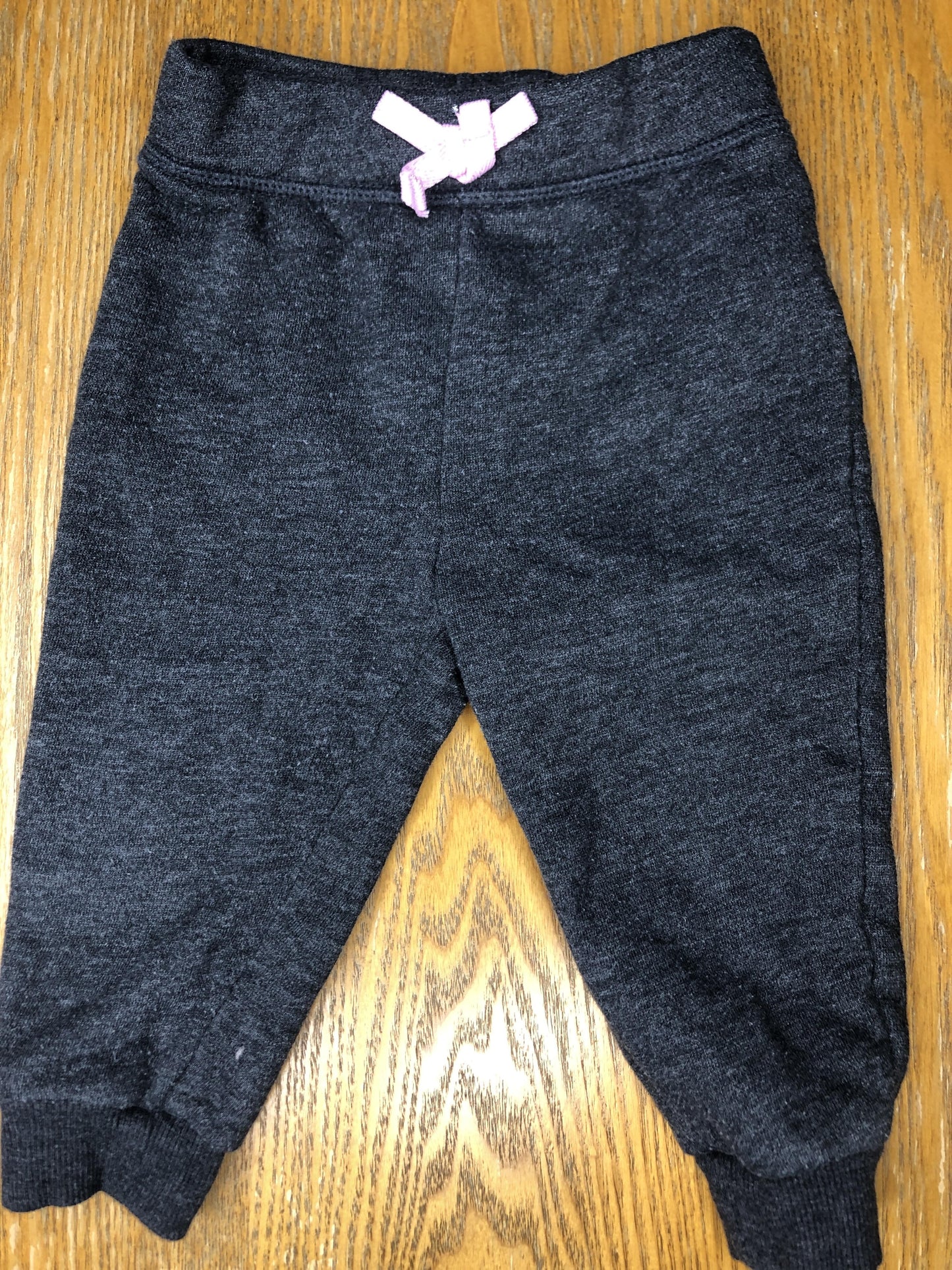 Jumping Beans Girls Grey Pants Size: 6-9 months Grey