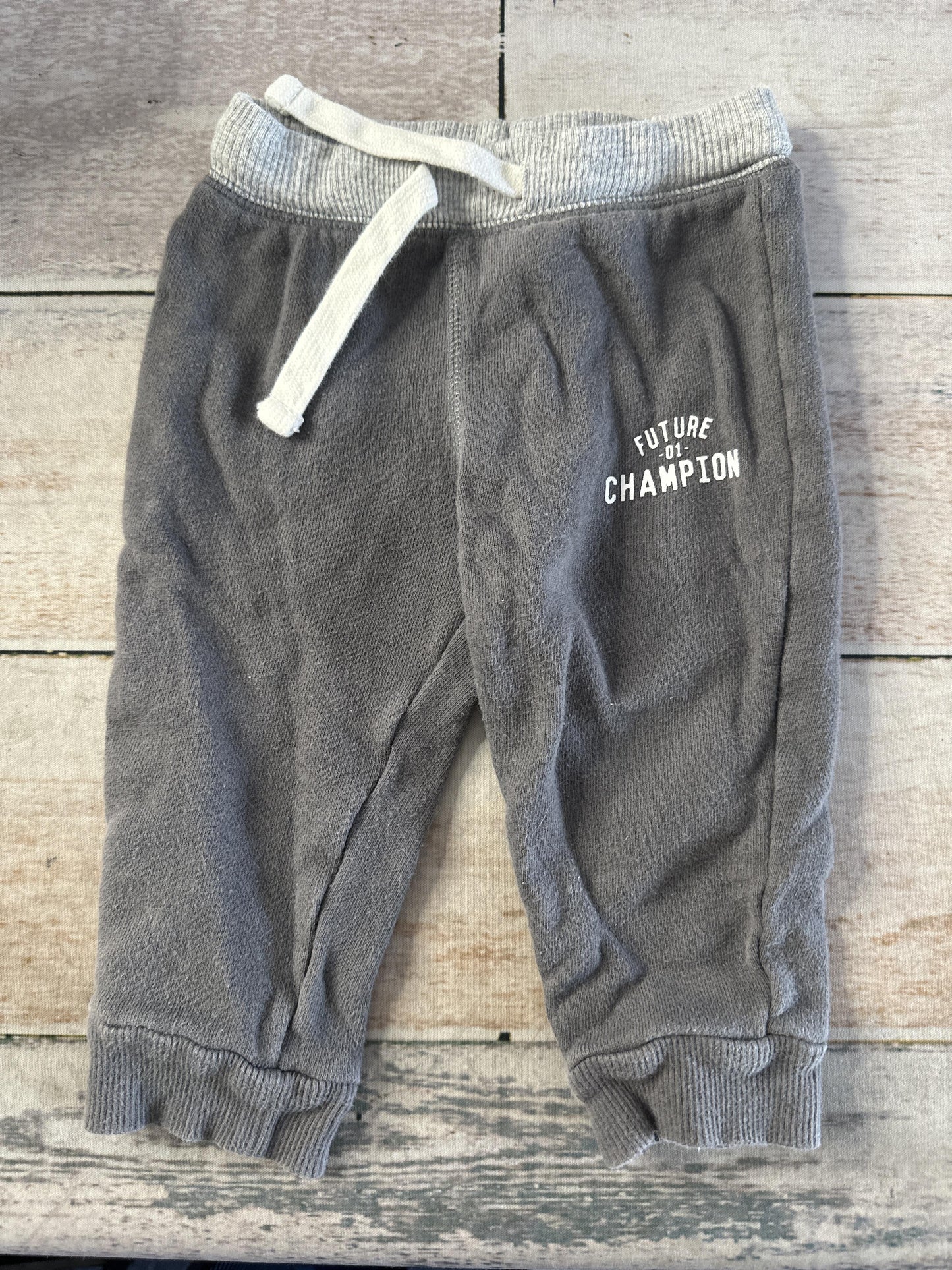 Carters Boys Grey Button Down Short Sleeve Size: 6-9 months Grey