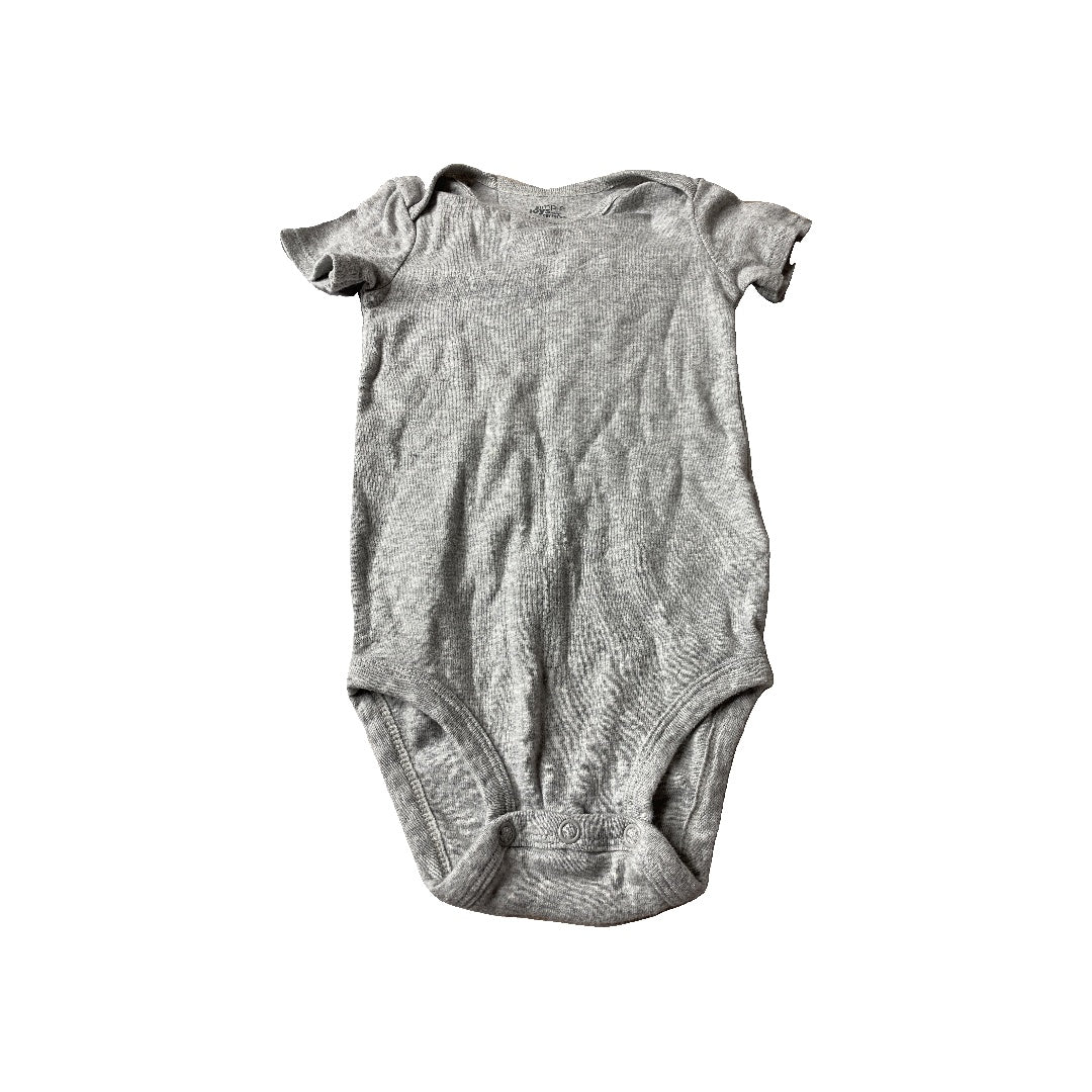 Carters Unisex Grey Onesie Size: 24 months Grey