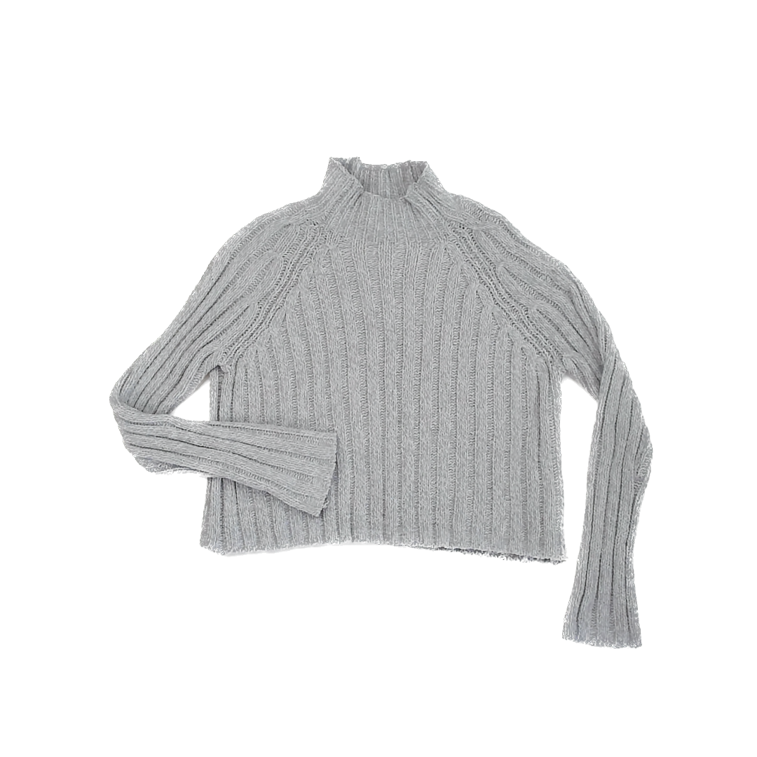 American Eagle Girls Grey Sweater Size: Small Grey