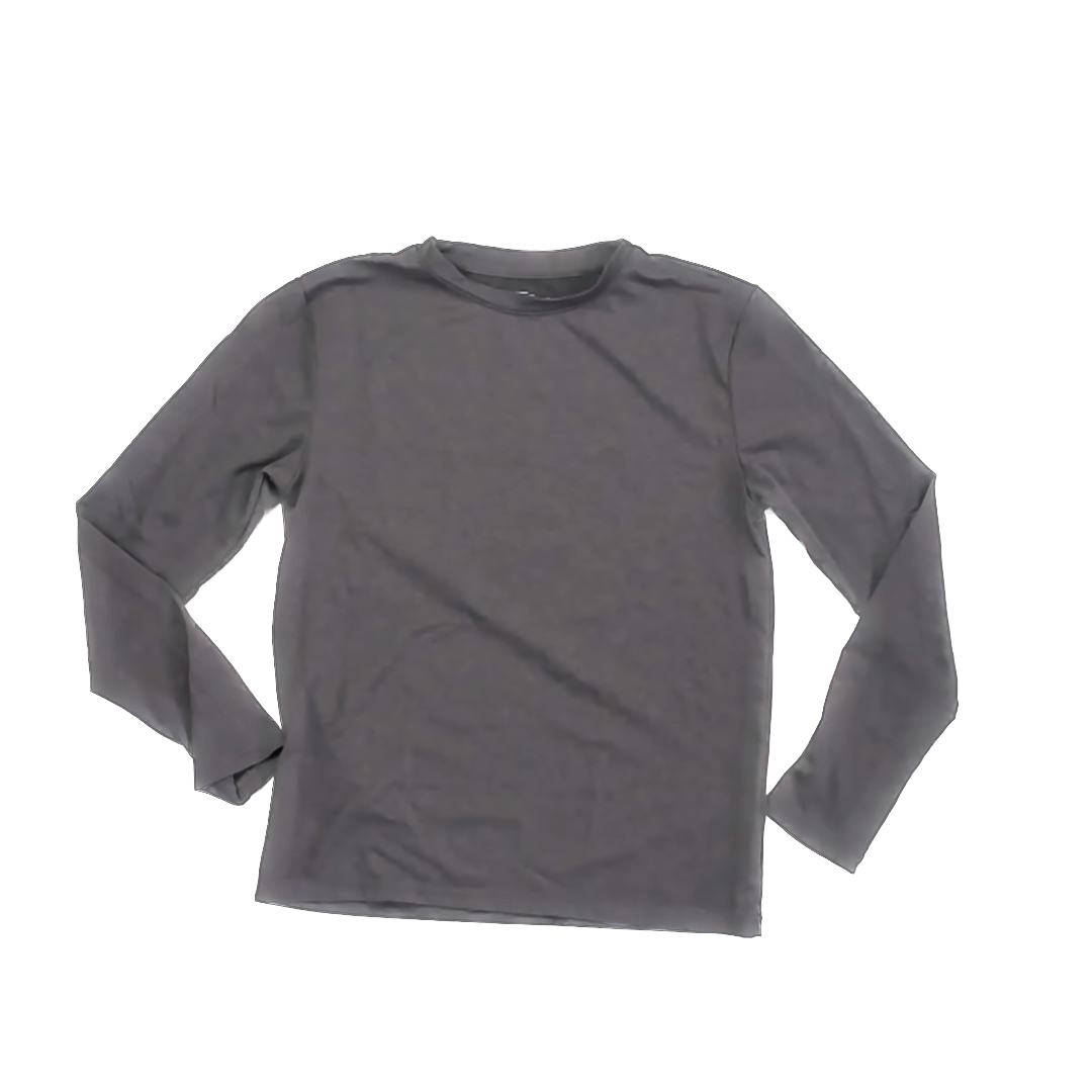 Zella Boys Grey Athletic Top Size: 7-8 Years Grey