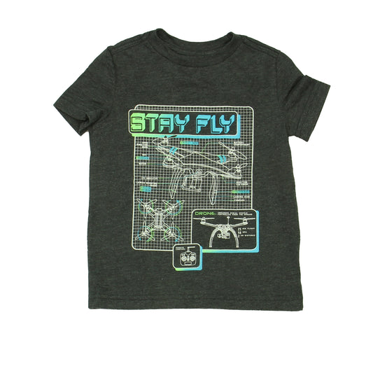 Rumi + Ryder Girls Grey T-Shirt Size: 3T Grey