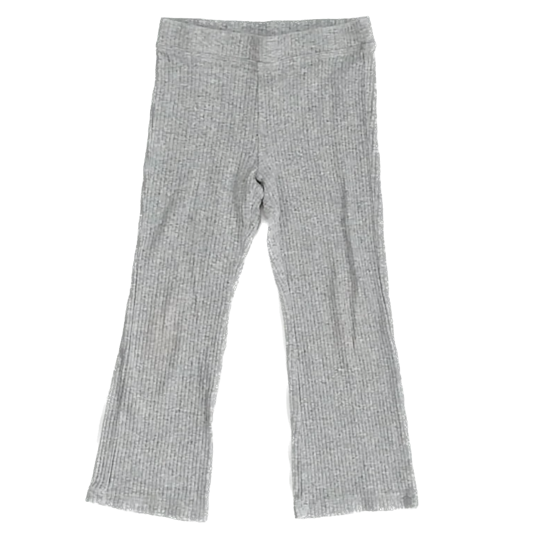 Crewcuts Girls Grey Leggings Size: 5T Grey