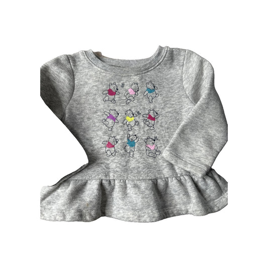 Disney Girls Grey Sweater Size: 12 months Grey