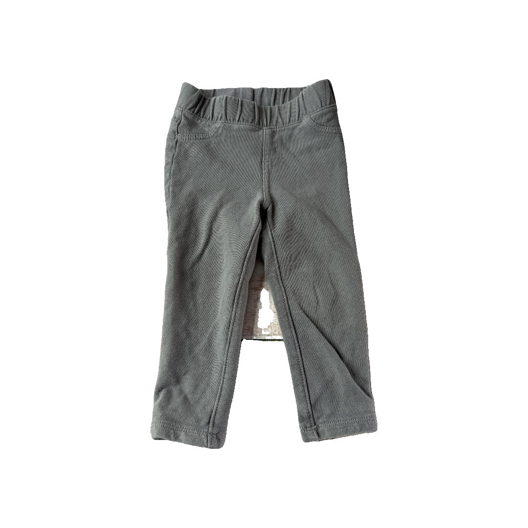 Unisex Grey Pants Size: 18 months Grey