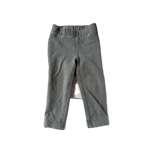 Unisex Grey Pants Size: 18 months Grey