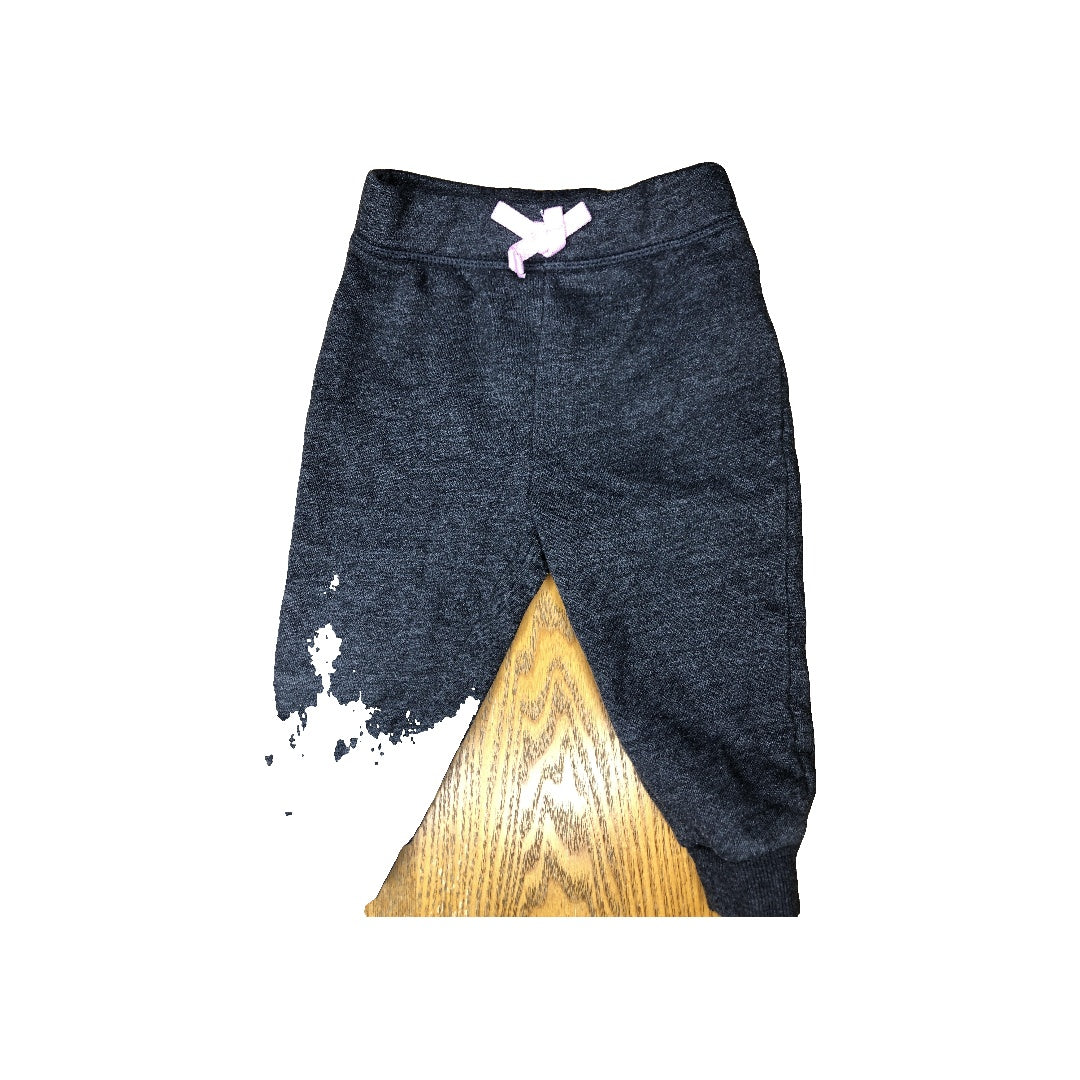 Jumping Beans Girls Grey Pants Size: 6-9 months Grey