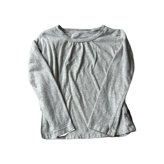 Harper Canyon Girls Grey Long Sleeve Shirt Size: 3T Grey