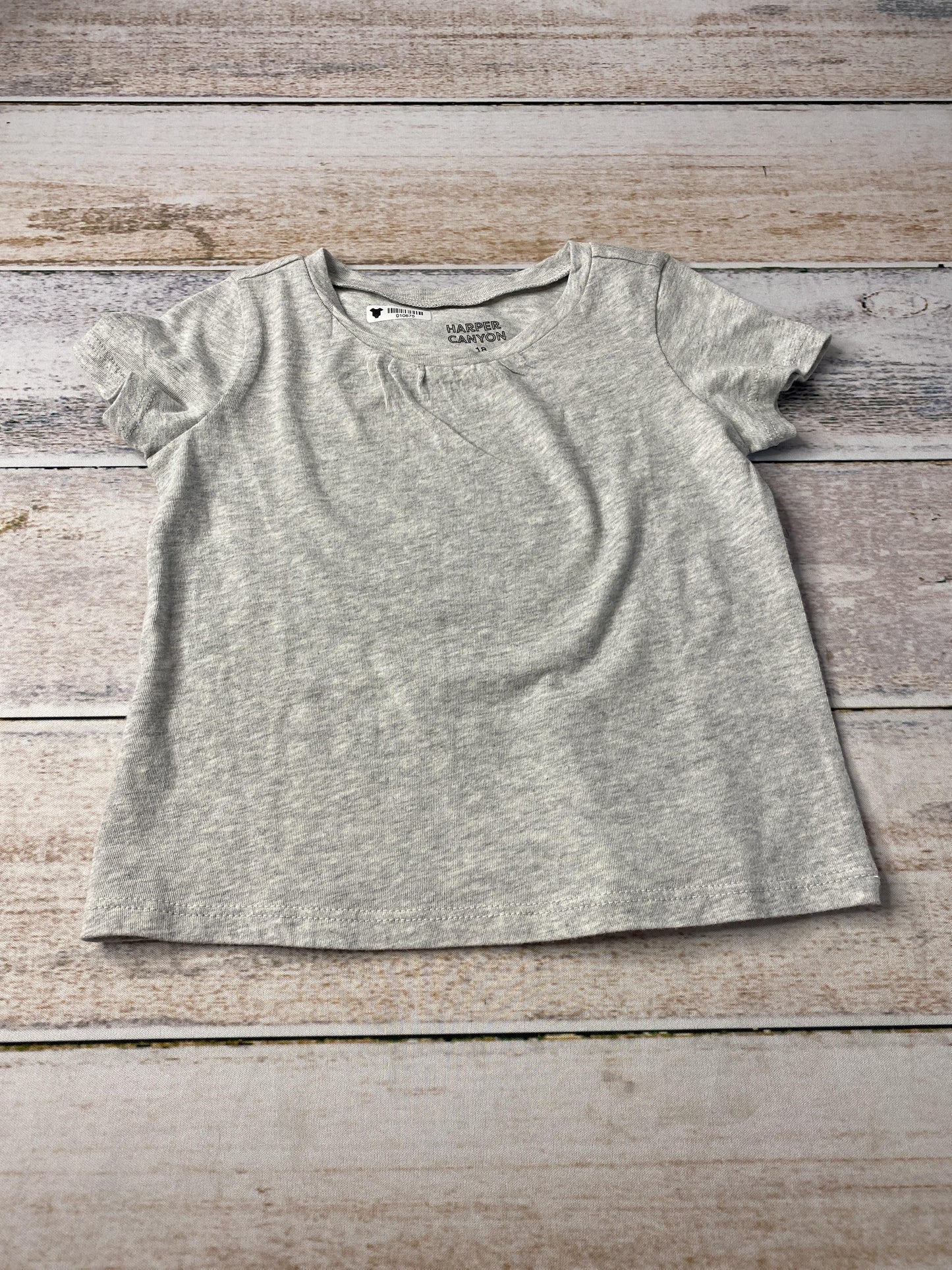 Harper Canyon Girls Grey T-Shirt Size: 18 months Grey