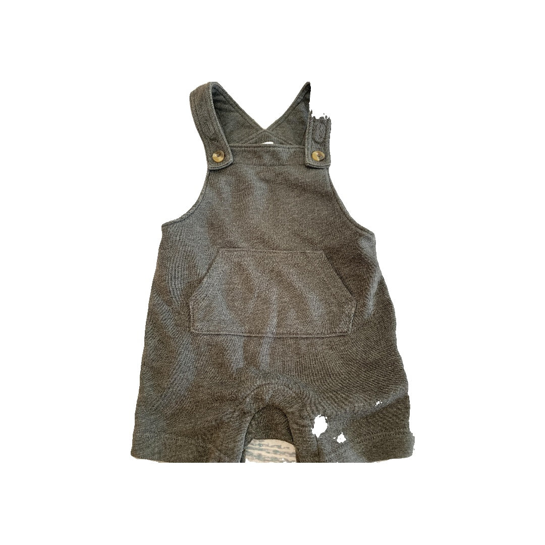 Cloud Island Boys Grey Overalls Size: 6-12 months Grey