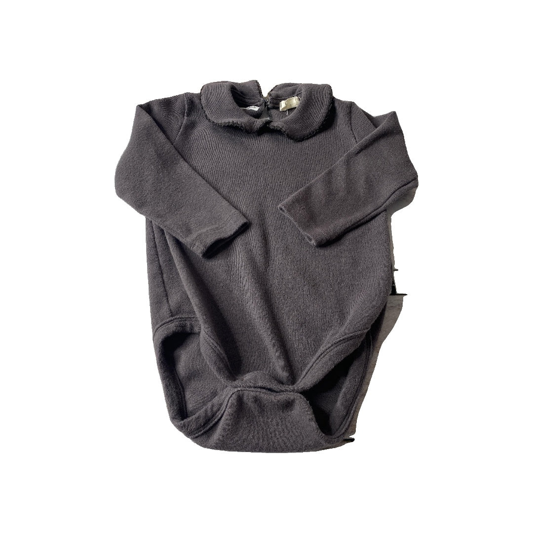 Monbebe Girls Grey Onesie Size: 6-12 months Grey