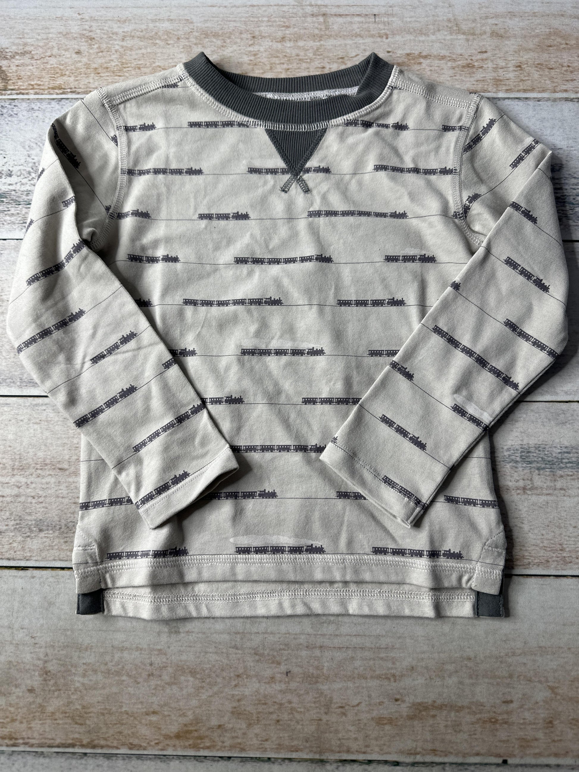 City Mouse Boys Grey Long Sleeve T-Shirt Size: 3T Grey