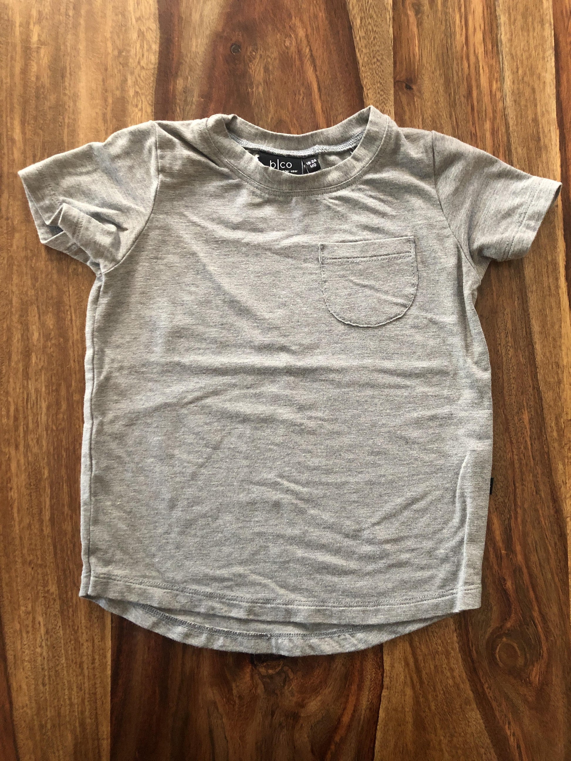 BabySprouts co Girls Grey T-Shirt Size: 18-24 months Grey