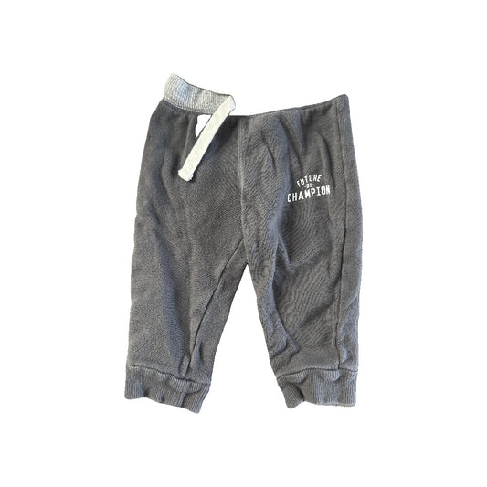 Carters Boys Grey Button Down Short Sleeve Size: 6-9 months Grey