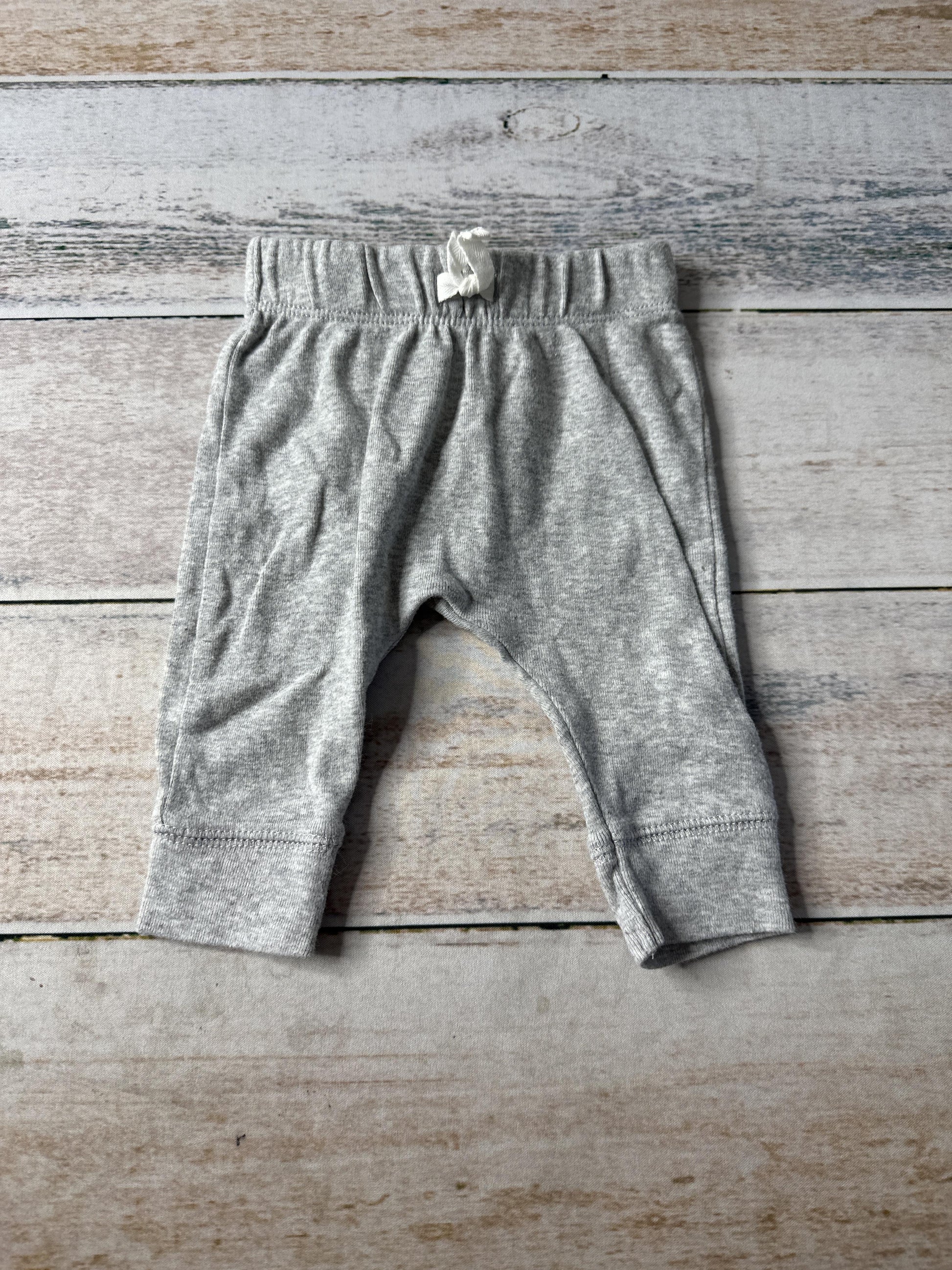 Carters Unisex Grey Pants Size: 3 months Grey