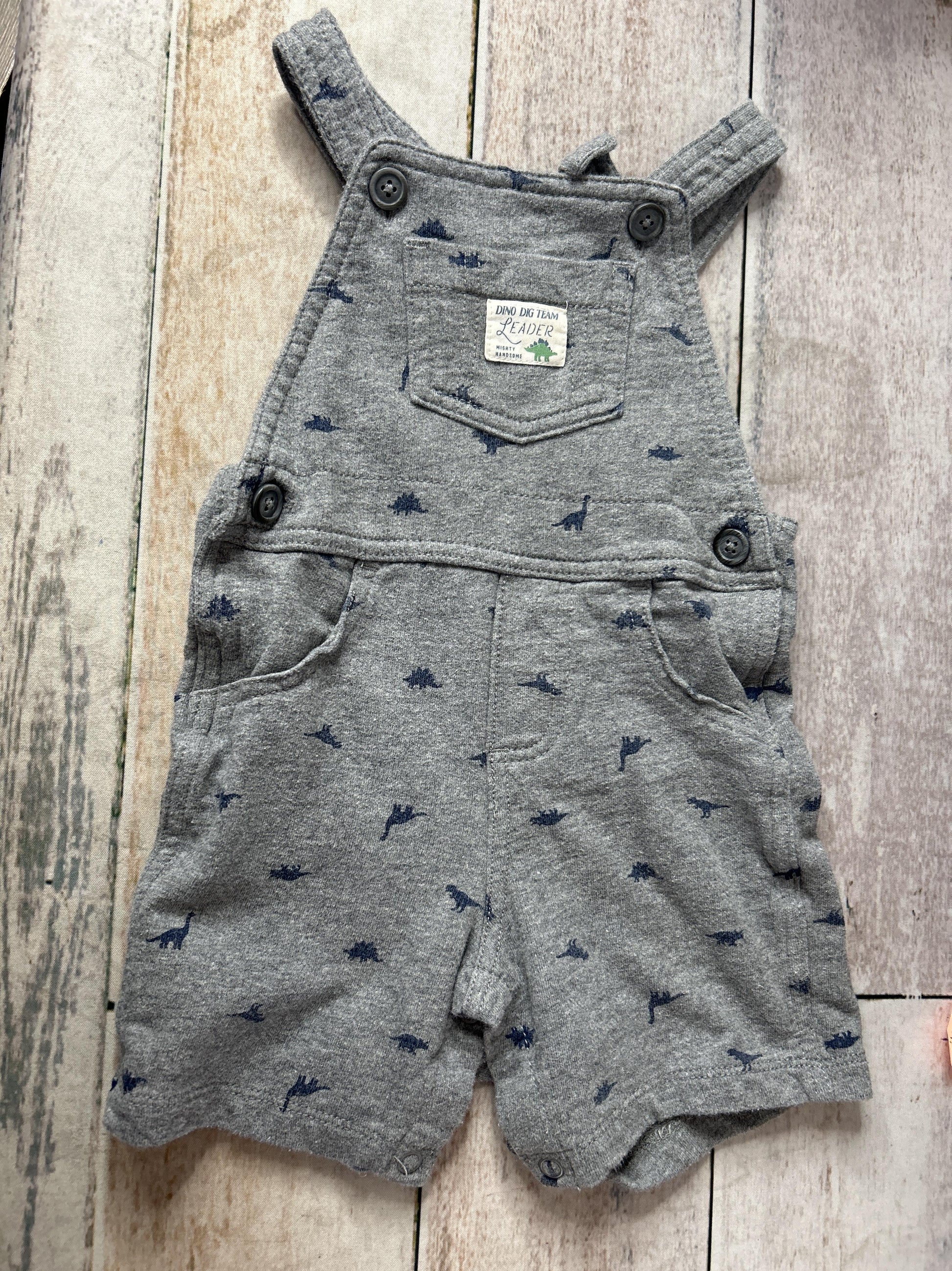 Unisex Grey Overalls Size: 18-24 months Grey