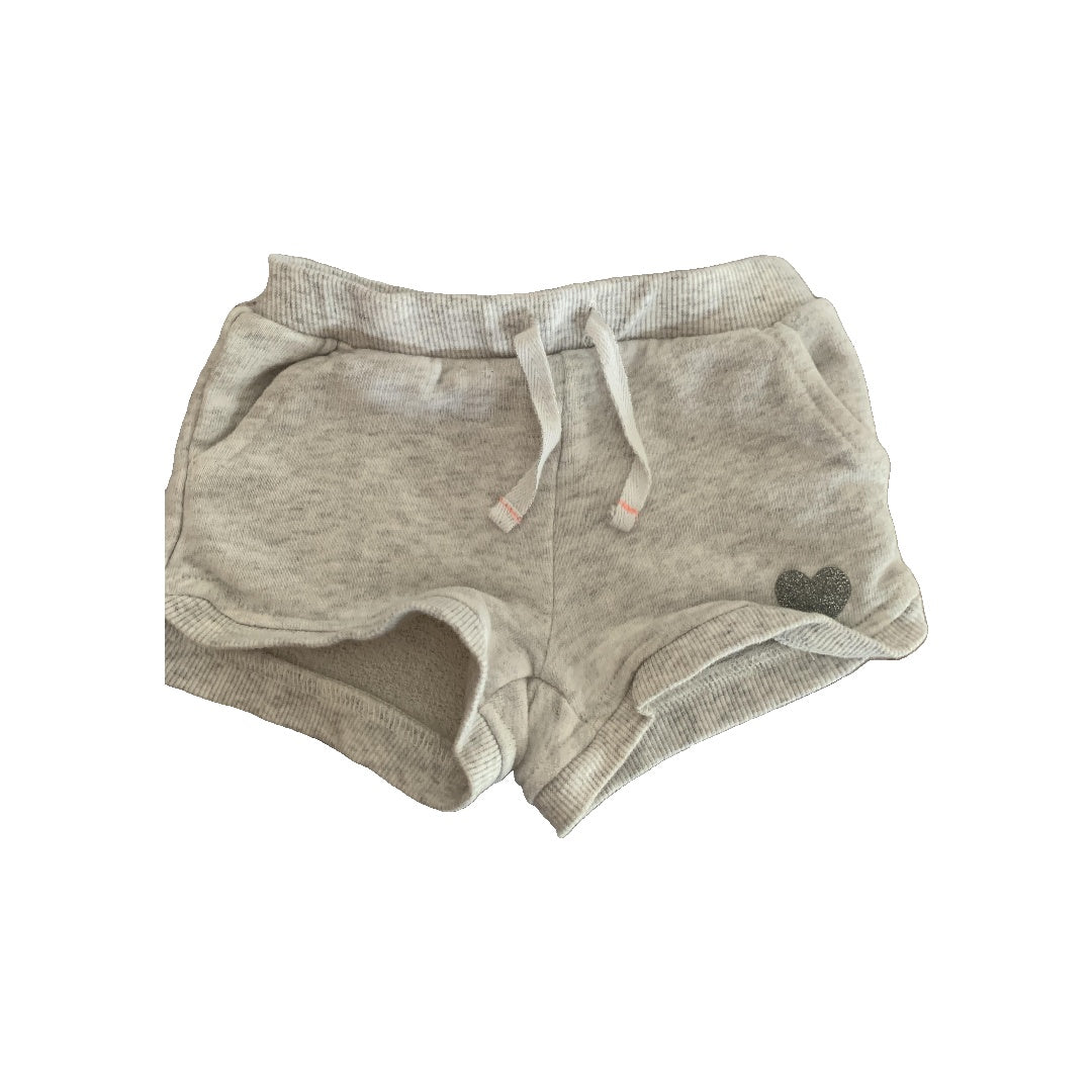 OshKosh Girls Grey Shorts Size: 6-9 months Grey