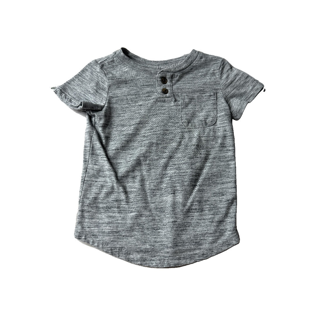Cat and Jack Unisex Grey T-Shirt Size: 2T Grey