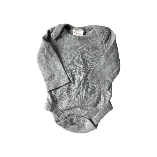 Hanna Andersson Unisex Grey Onesie Size: 0-3 months Grey