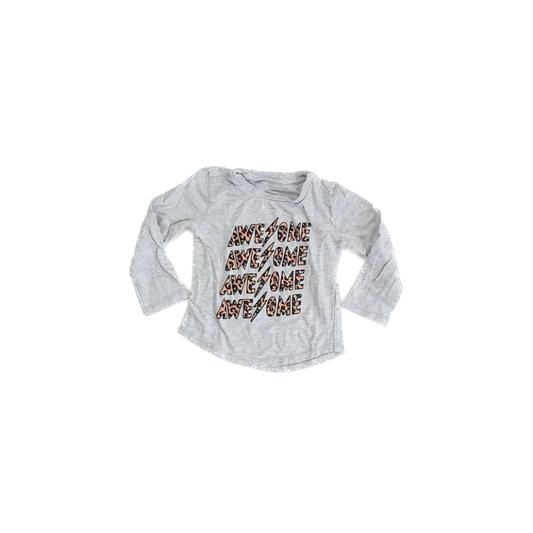Rockets Of Awesome Girls Grey T-Shirt Size: 2T Grey