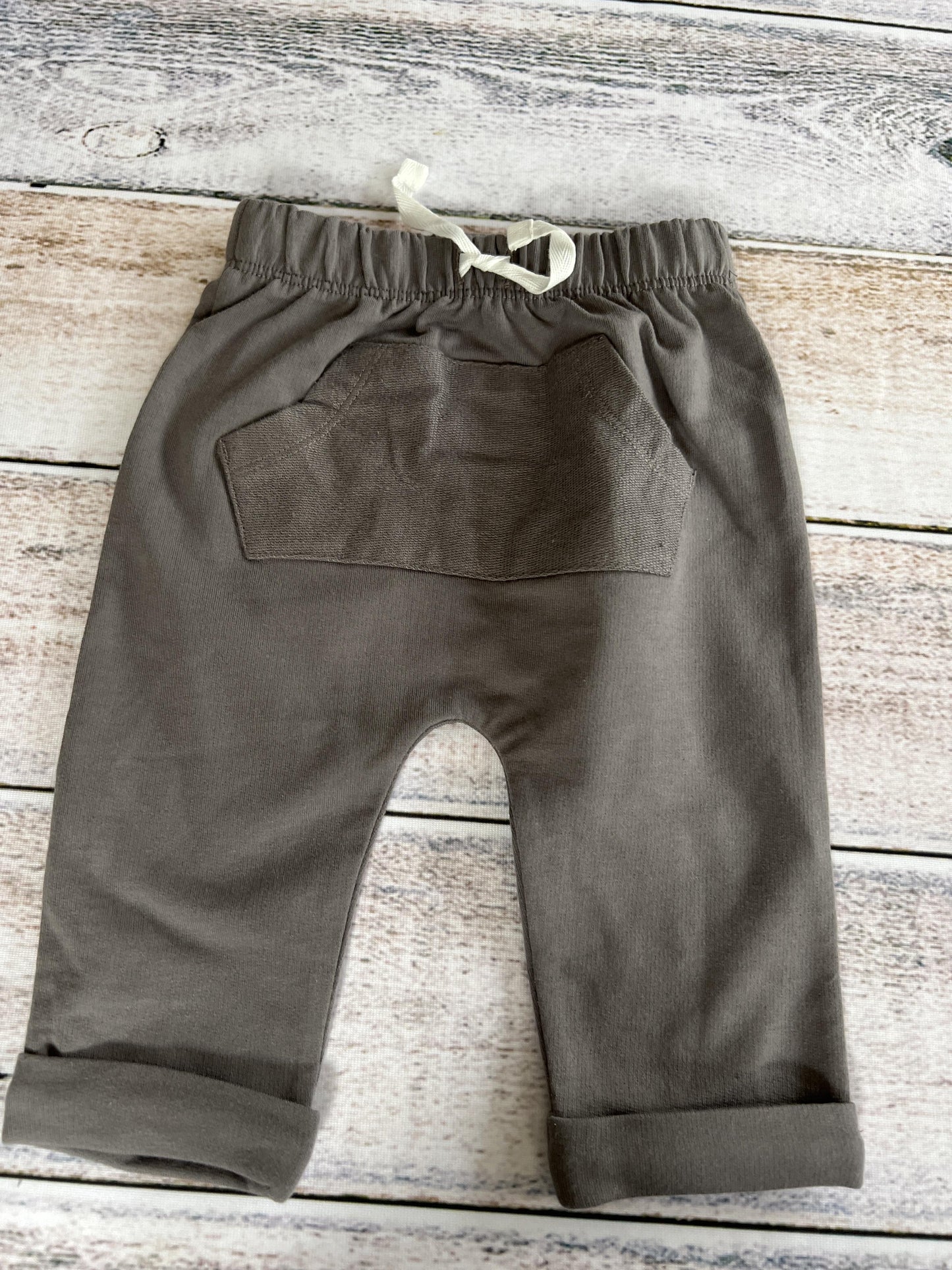 Mac and Moon Boys Grey Pants Size: 9 months Grey
