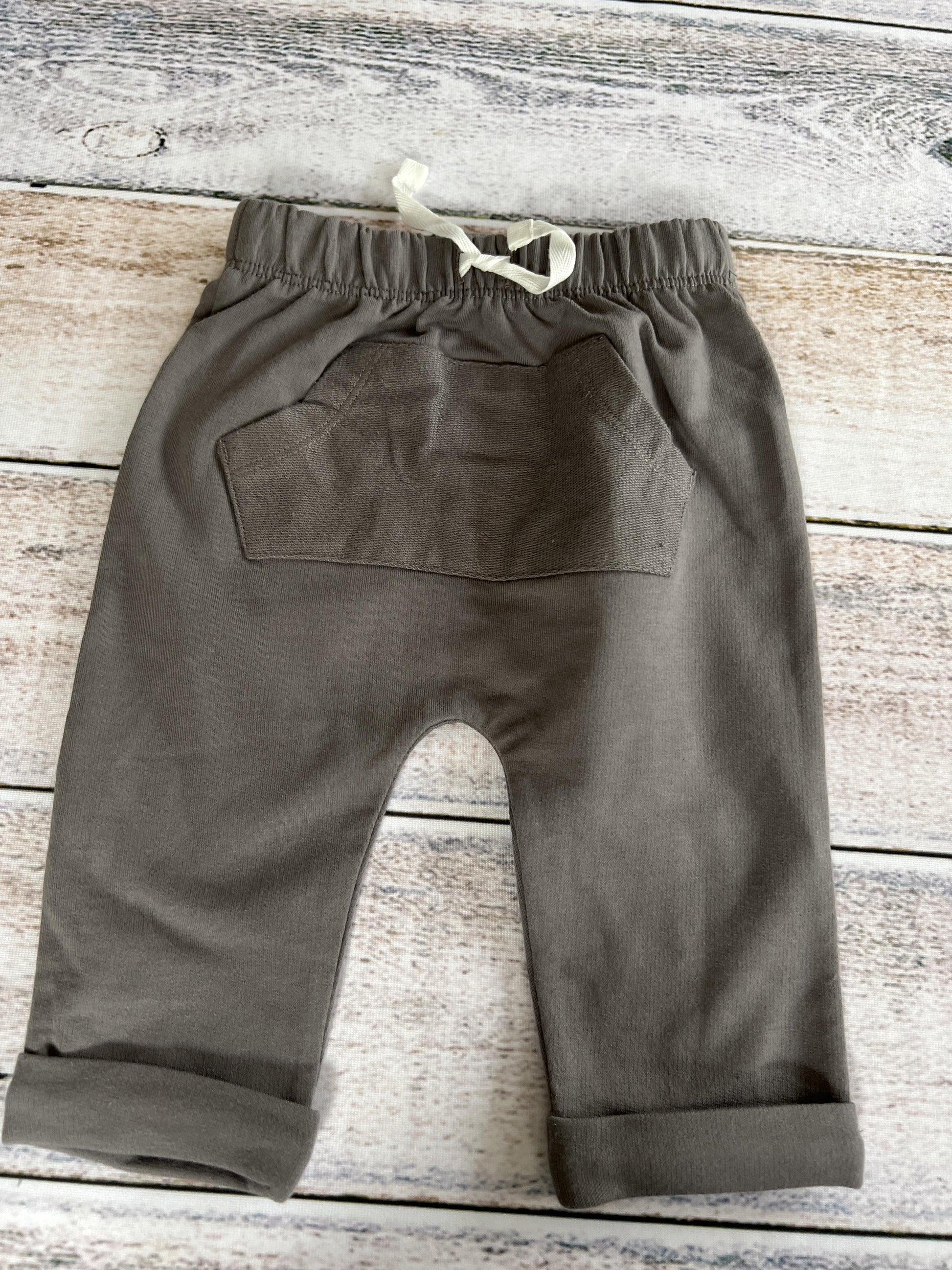 Mac and Moon Boys Grey Pants Size: 9 months Grey
