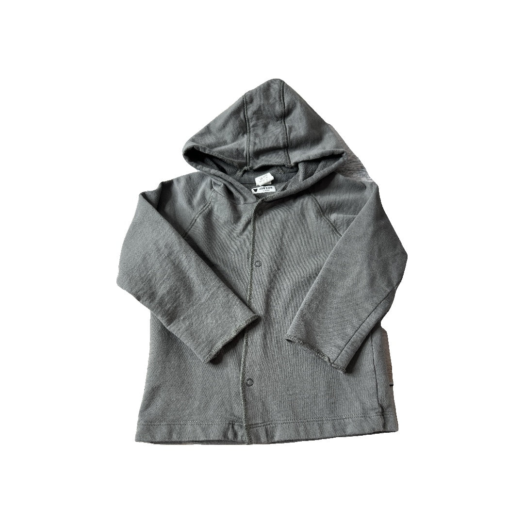 Colored Organics Boys Grey Sweater Size: 12-18 months Grey