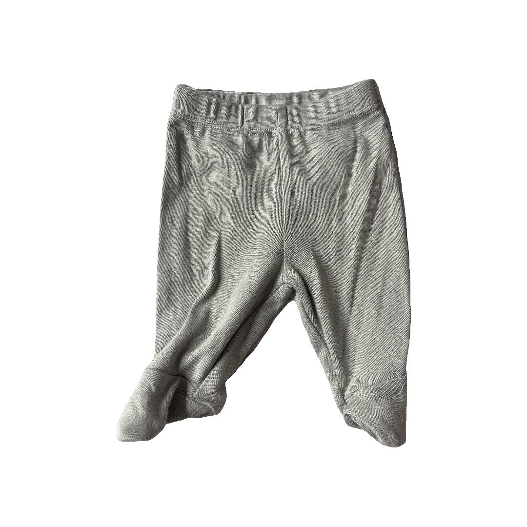 Monica + Andy Unisex Grey Pants Size: Preemie Grey