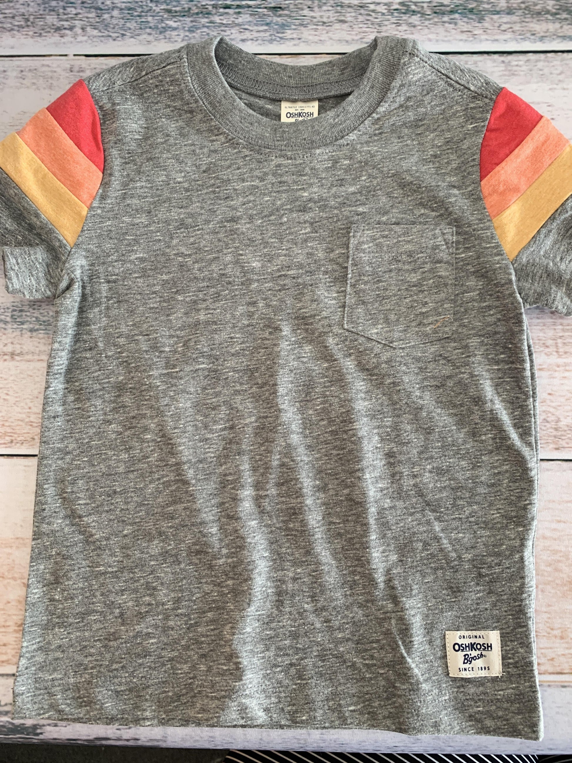 OshKosh Boys Grey T-Shirt Size: 2T Grey