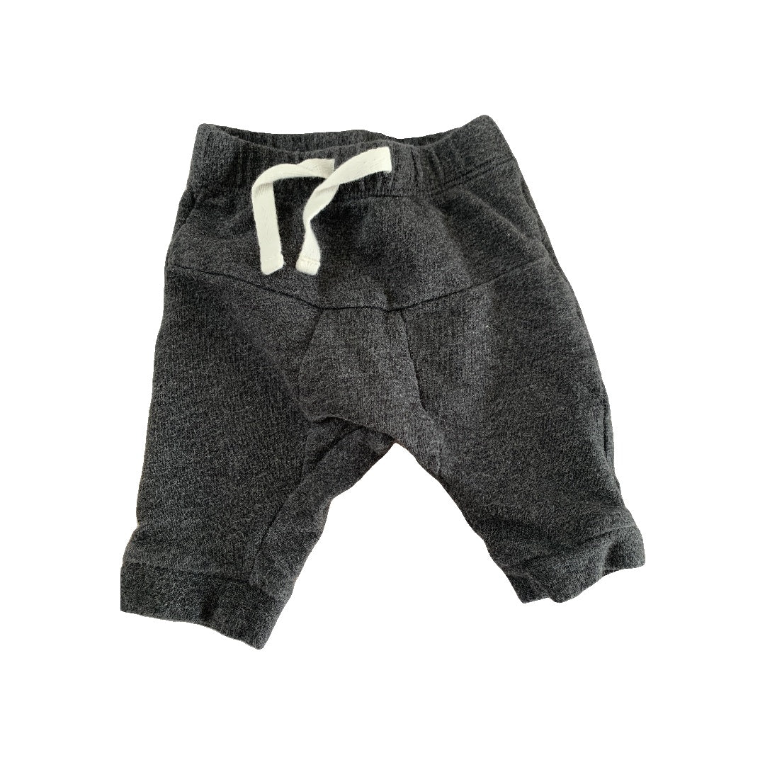 Oliver & Rain Unisex Grey Pants Size: Newborn Grey