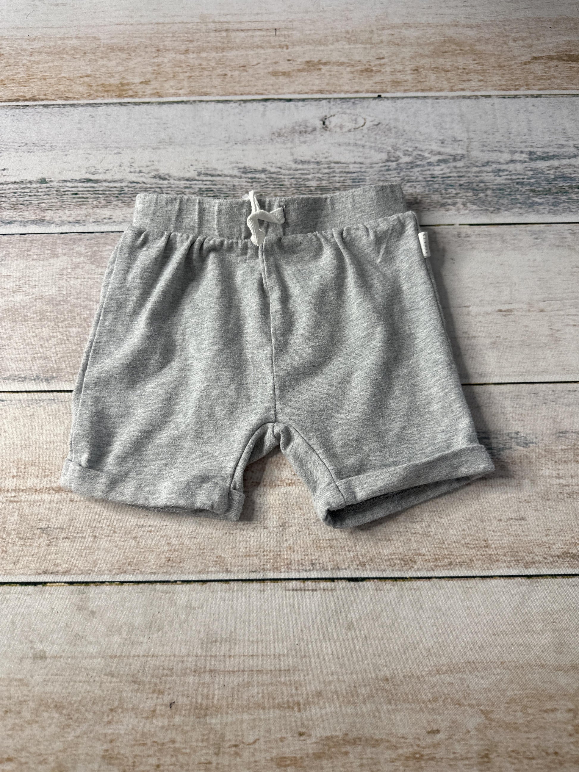 Firsts Unisex Grey Shorts Size: 9 months Grey