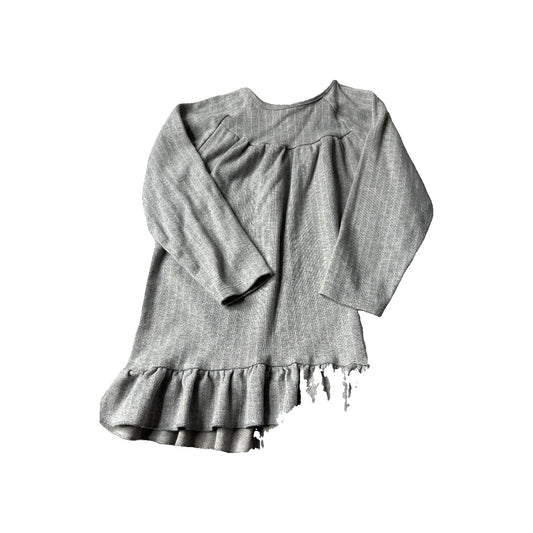 Zara Girls Grey Dress Size: 3-4 Years Grey
