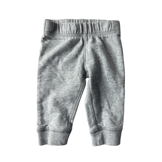 Carters Unisex Grey Pants Size: 3 months Grey