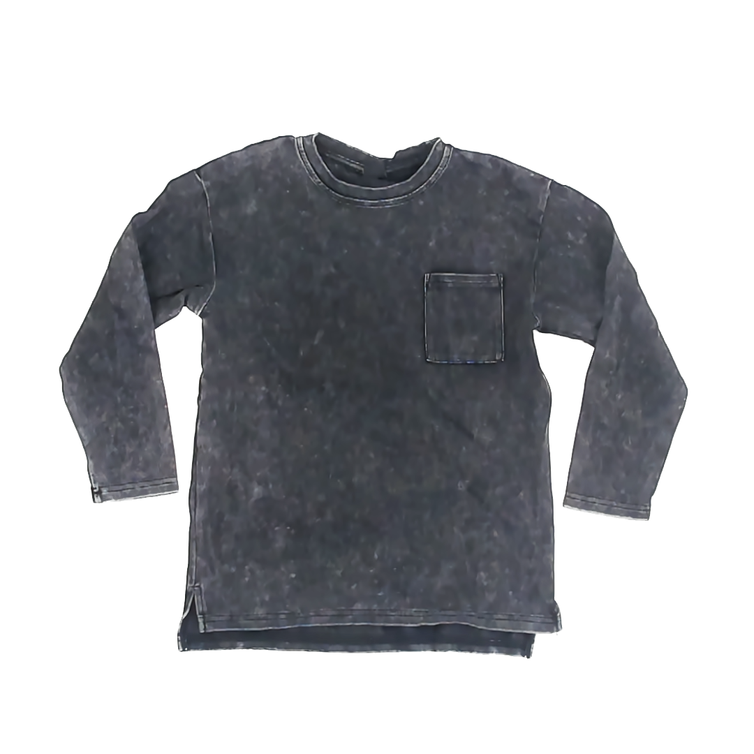 Trilogy Boys Grey Long Sleeve T-Shirt Size: 8 Years Grey