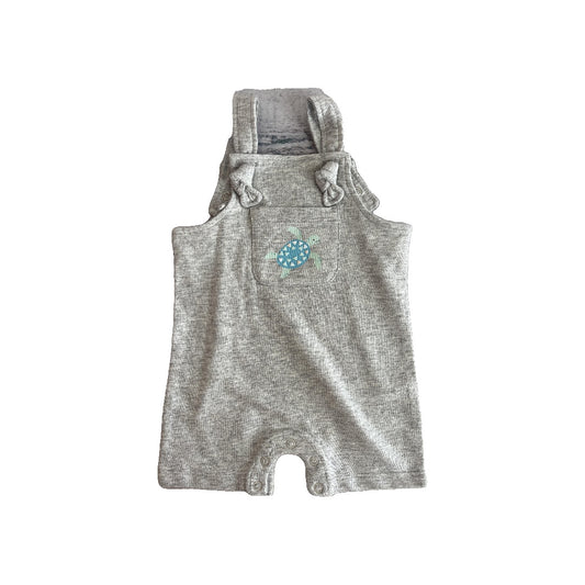 Mac & Moon Boys Grey Overalls Size: 6 months Grey