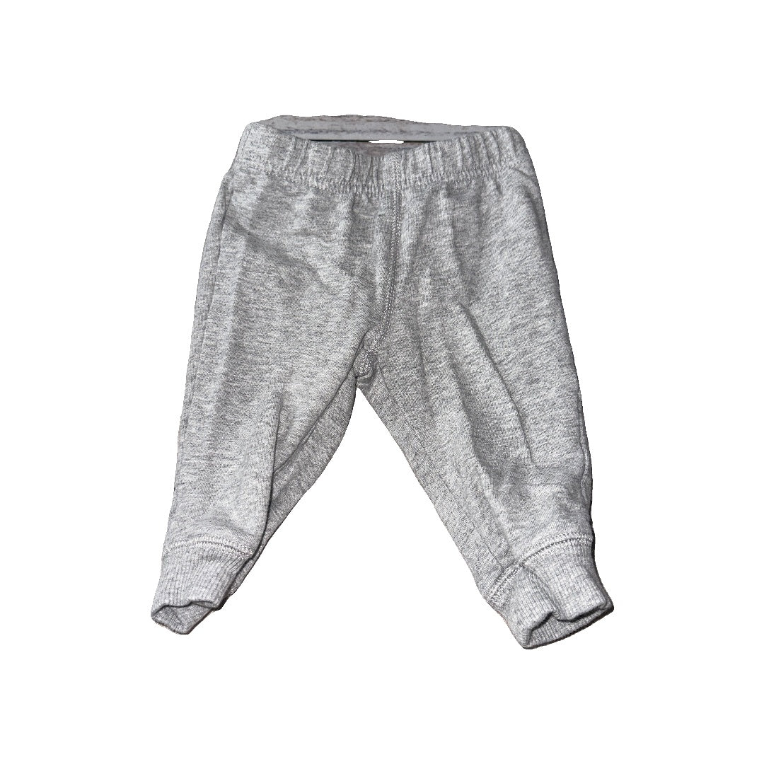 Carters Unisex Grey Pants Size: 6 months Grey
