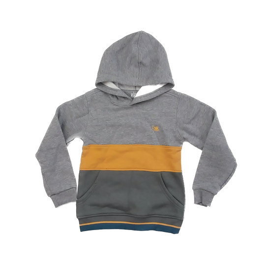 Kids Headquarter's Boys Grey Hoodie Size: 6 Years Grey