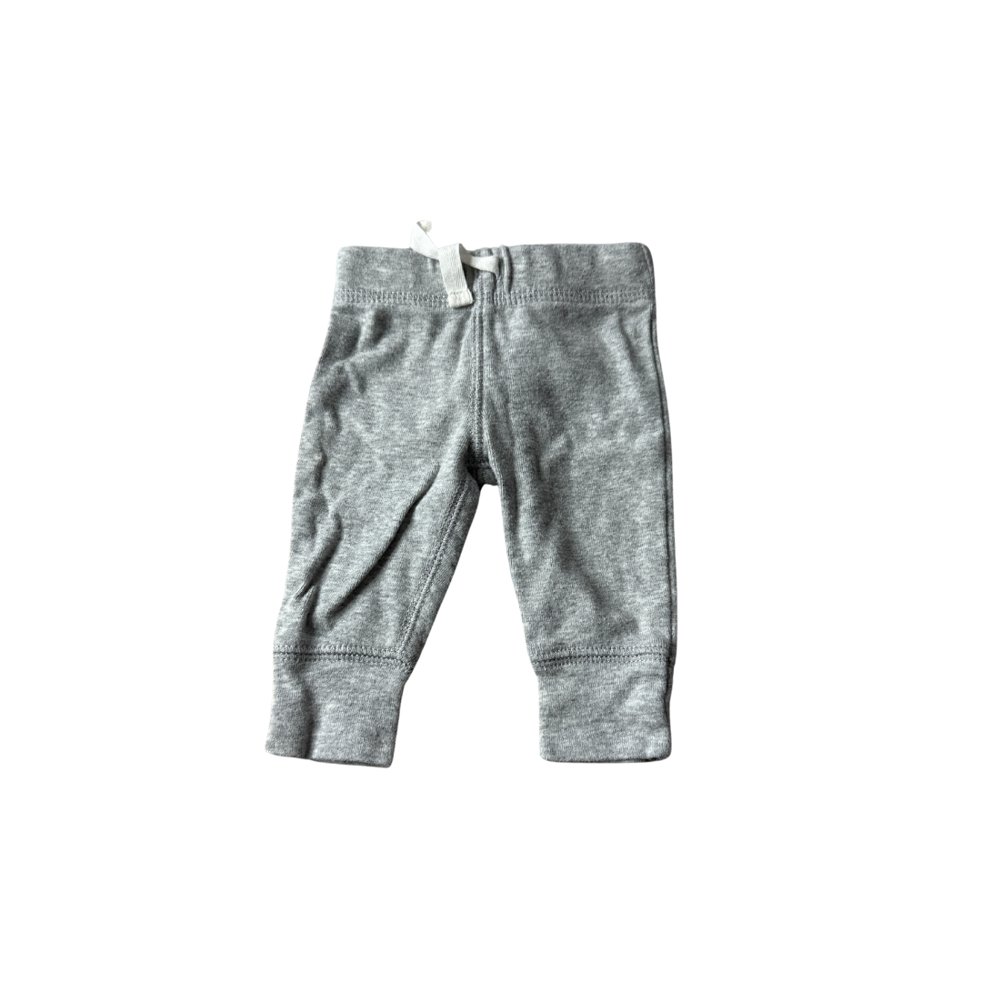 Carters Boys Grey Pants Size: Newborn Grey