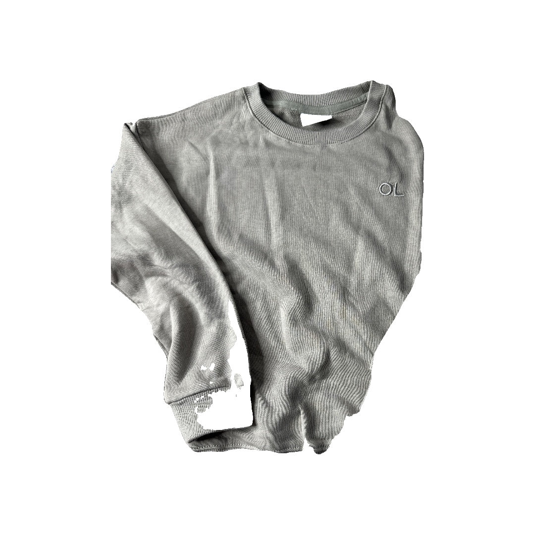 Orcas Lucille Unisex Grey Sweatshirt Size: 4T Grey