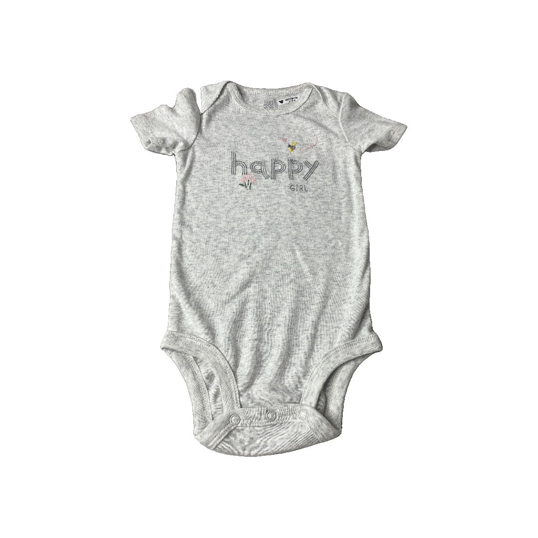 Rented Girls Grey Onesie Size: 12M Grey