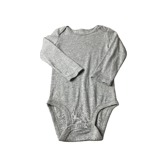Carters Unisex Grey Onesie Size: 24 months Grey