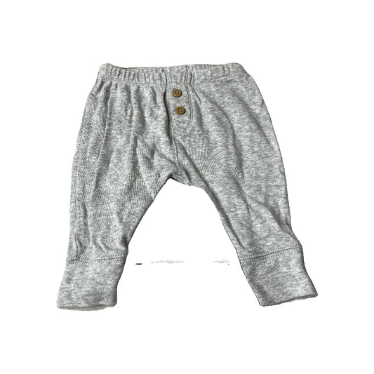 Carters Unisex Grey Pants Size: 3 months Grey