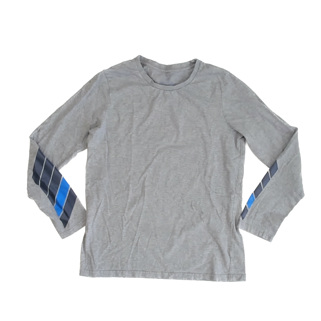 Rockets Of Awesome Boys Grey Long Sleeve Shirt Size: 14 Years Grey