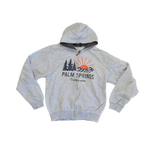 Prairie Mountain Boys Grey Hoodie Size: Youth L (14-16 Years) Grey
